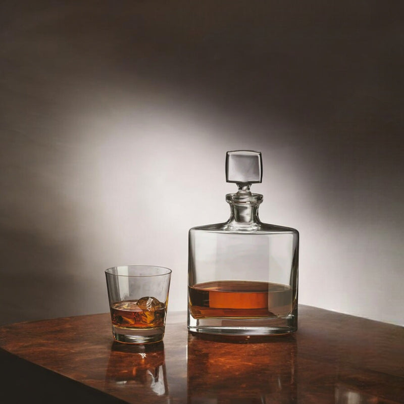 Reuben - Crystal Glass Decanter - Munde Home