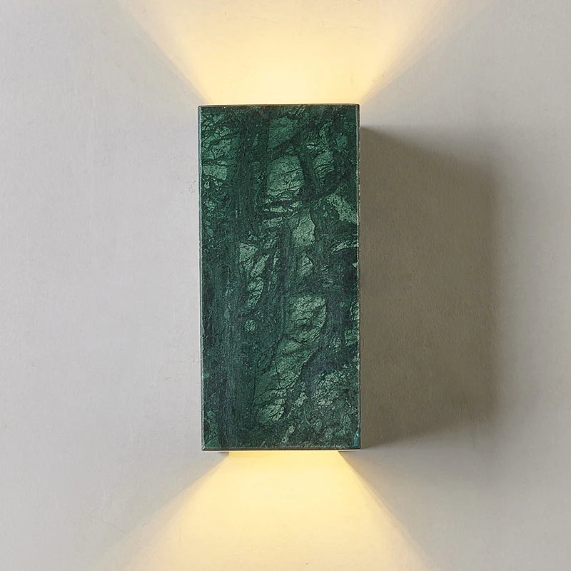 Lars Wall Light - Green Marble