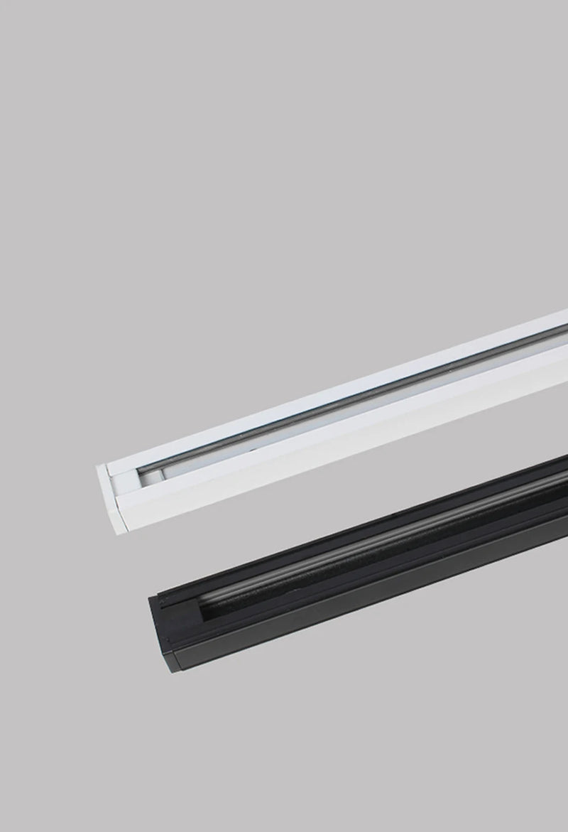 Nexus LED Track Light Rail - 0.5M - White/Black