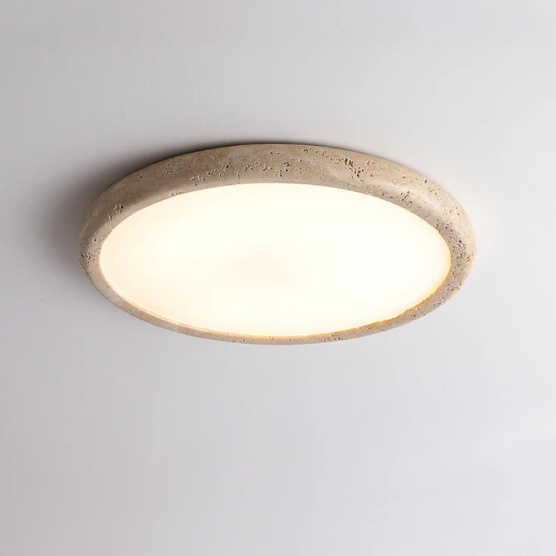 Michele Flush Mount - Travertine