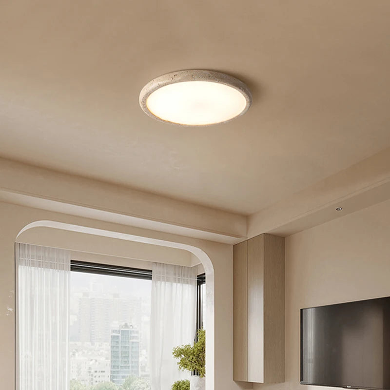 Michele Flush Mount - Travertine