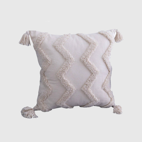 Sandy Handmade Cushion Cover - 45 x 45 - Natural - Munde Home