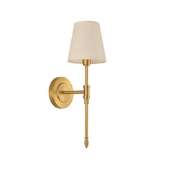 Valentina Wall Light - Natural & Gold