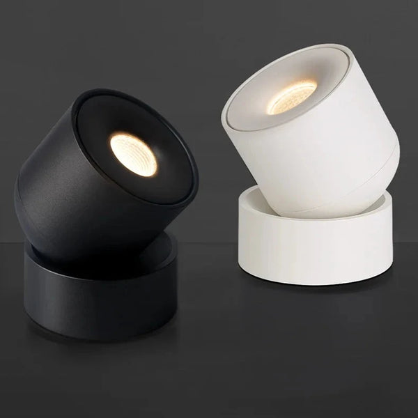 Nova Adjustable Dimmable LED Spotlight - Black