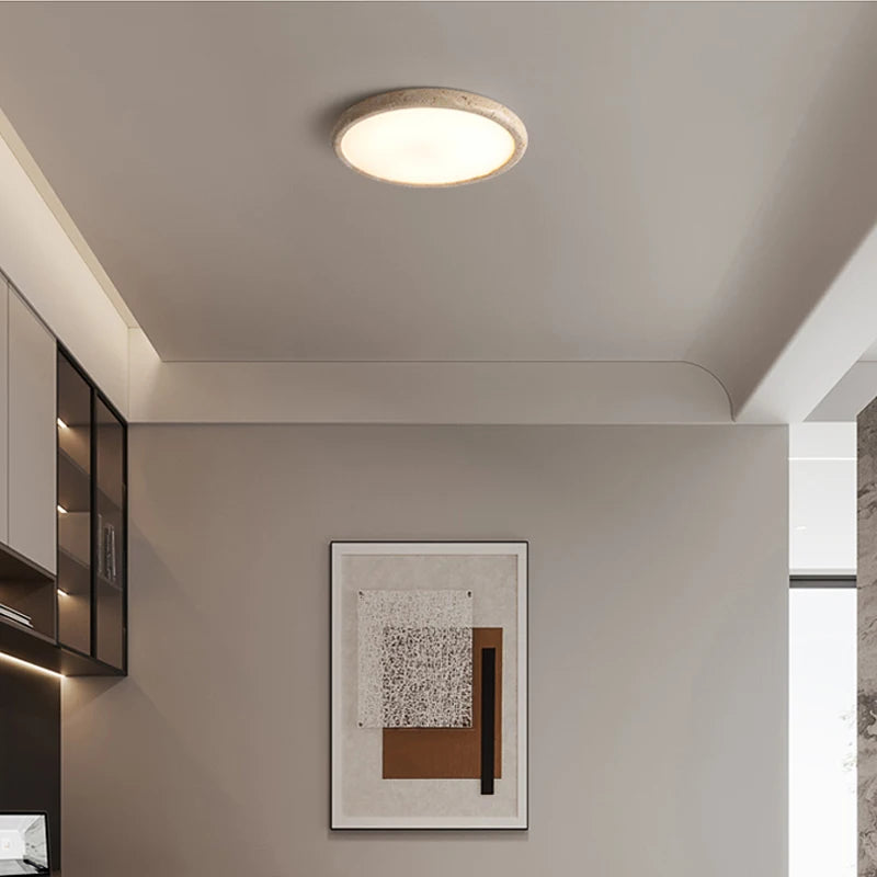 Michele Flush Mount - Travertine