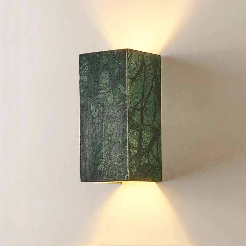 Lars Wall Light - Green Marble