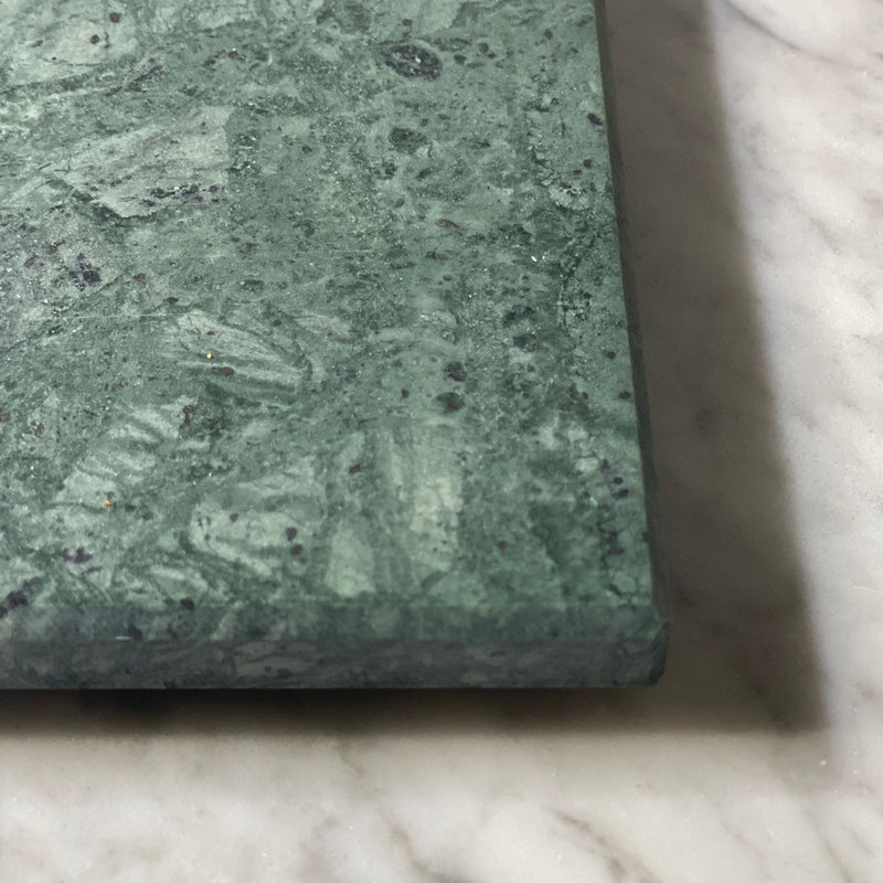 Penelope - Green Marble Rectangular Tray - Large