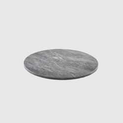Sofia - Grey Marble Round Tray - Large