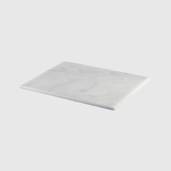 Bianca - White Marble Rectangular Tray - Large