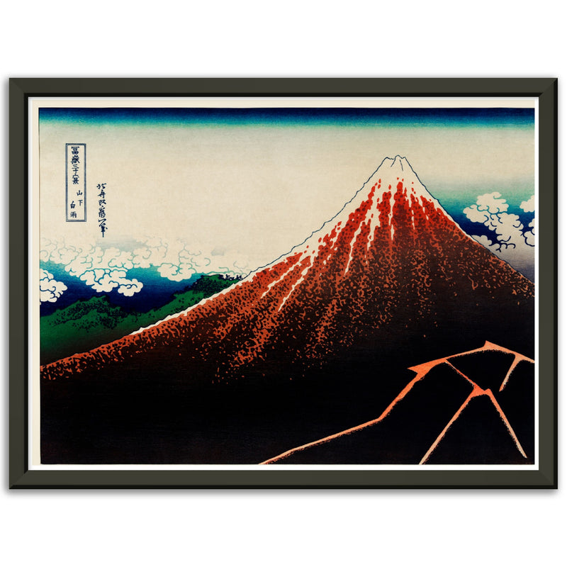 Katsushika Hokusai Sanka Hakuu - Poster