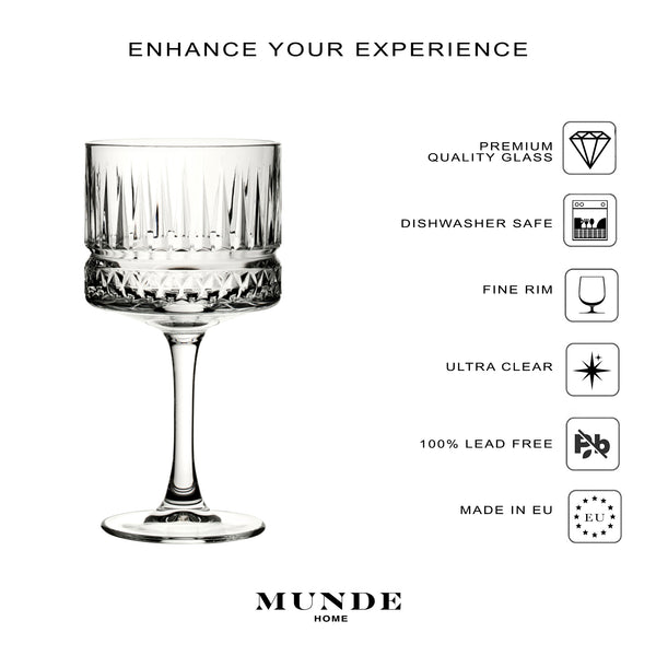 Artemio - Gin Glass Set of 6 - Munde Home