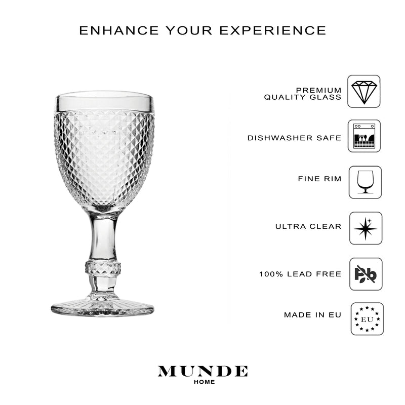 Tamara - Wine Glass Set of 6 - Munde Home
