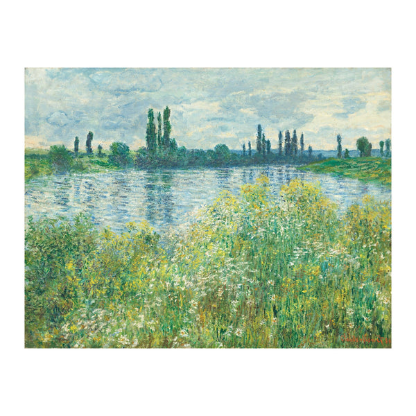 Claude Monet Banks of the Seine, Vétheuil - Poster