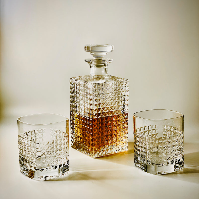 Eric - Crystal Whisky Glass Set of 6 - Munde Home