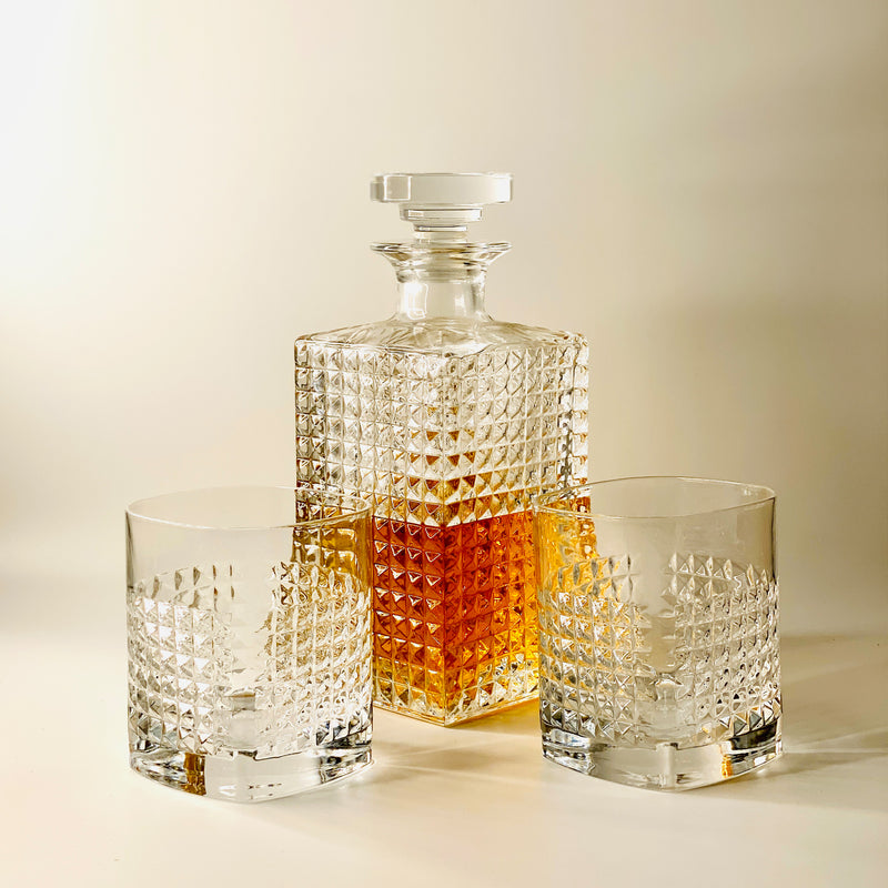 Eric - Crystal Whisky Glass Set of 6 - Munde Home