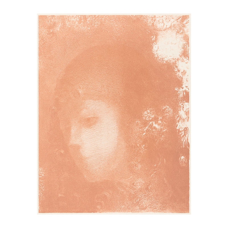 Odilon Redon Head of a Child with Flowers - Poster - Munde Home