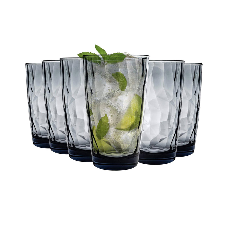 Heera Blue - Hiball Tumbler Set of 6