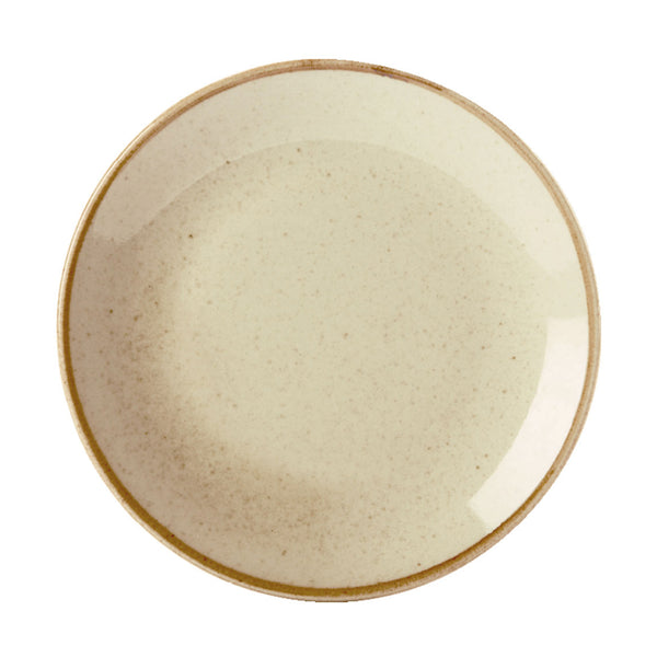 Linen Porcelain Dinner Plates - Set of 6 - Munde Home