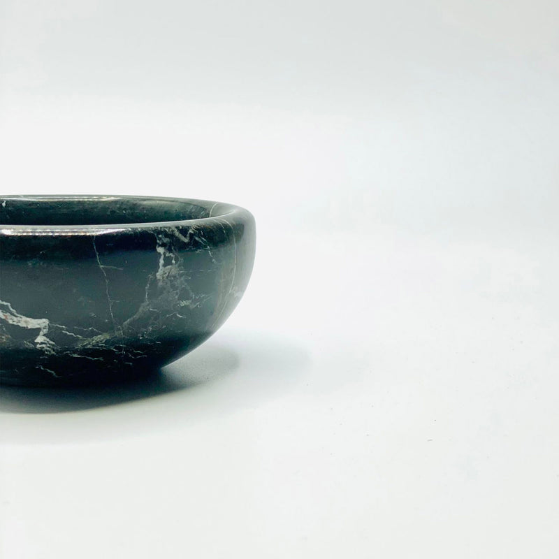 Nero Black Marble Bowl