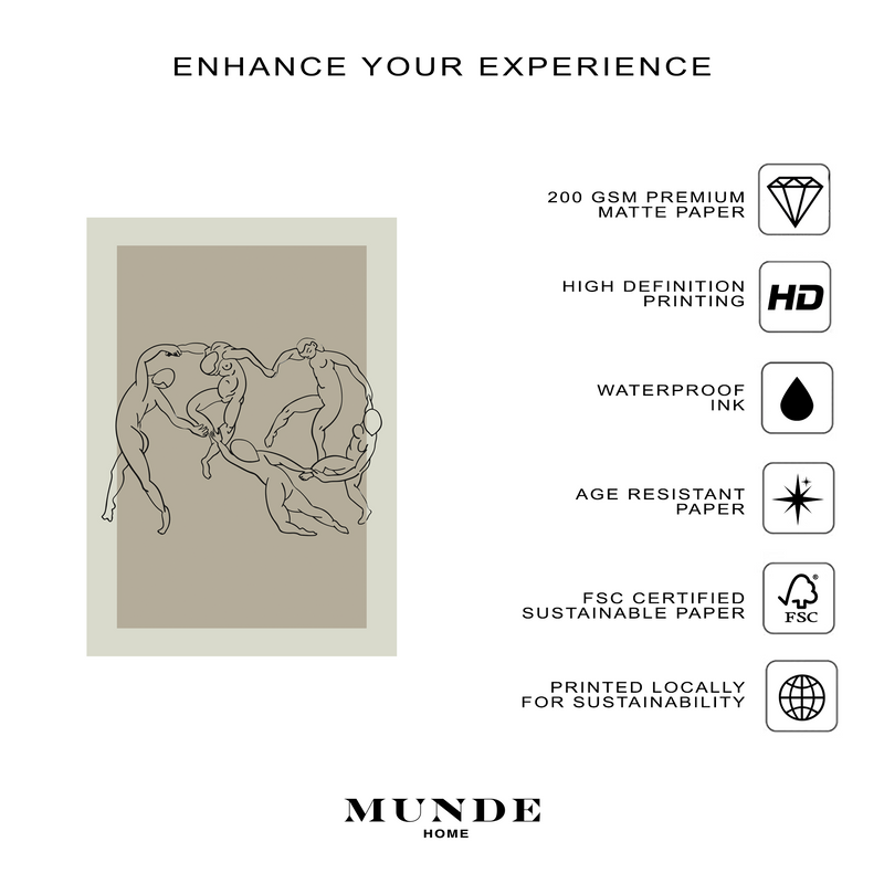 Matisse Dance No.1 - Poster - Munde Home