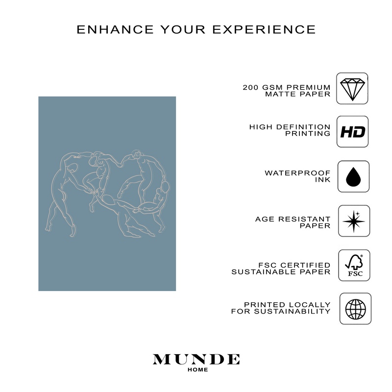 Matisse Dance No.2 - Poster - Munde Home