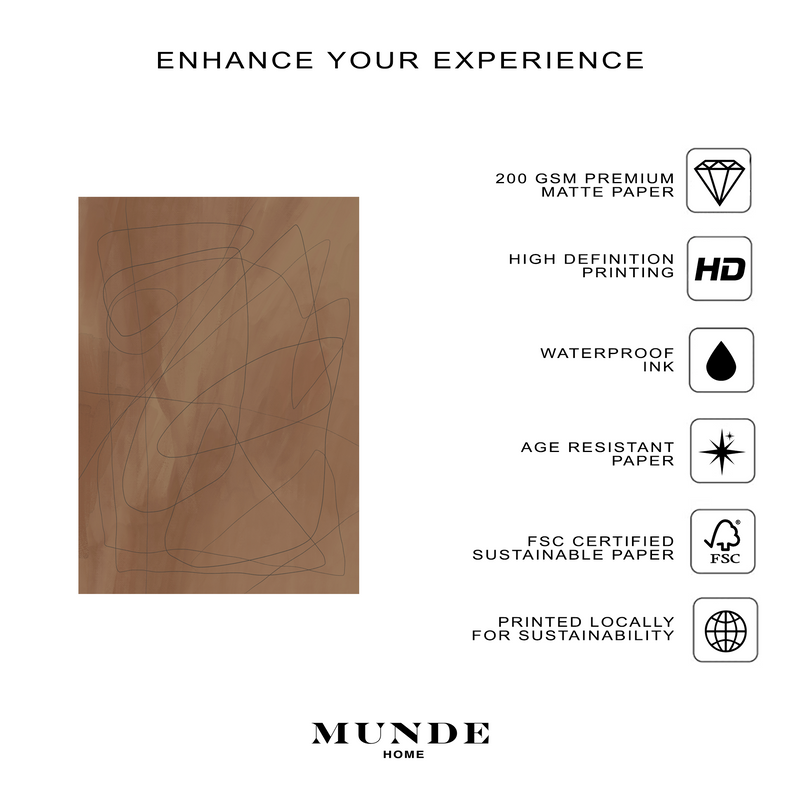 Muse Umber - Poster - Munde Home