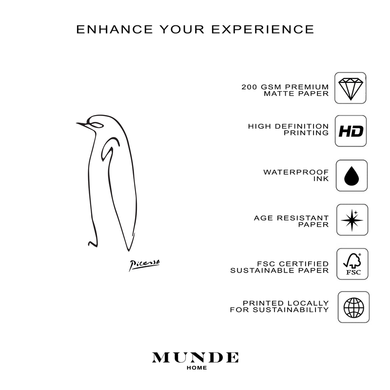 Picasso Le Pingouin - Poster - Munde Home