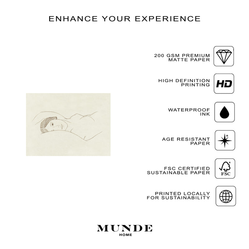Reclining Nude No.2 - Poster