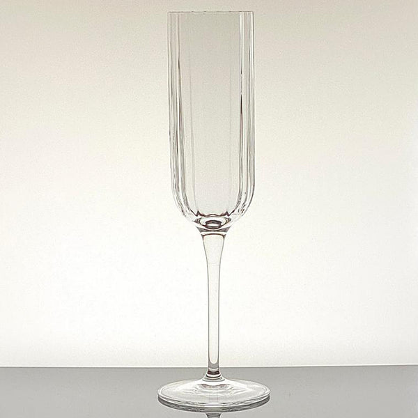 Gianni - Crystal Champagne Flute Set of 4 - Munde Home