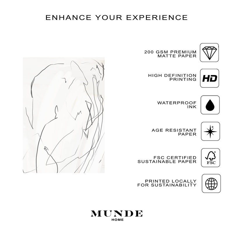 The Embrace - Poster - Munde Home