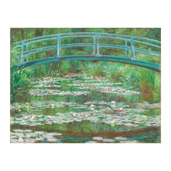Claude Monet The Japanese Footbridge - Poster