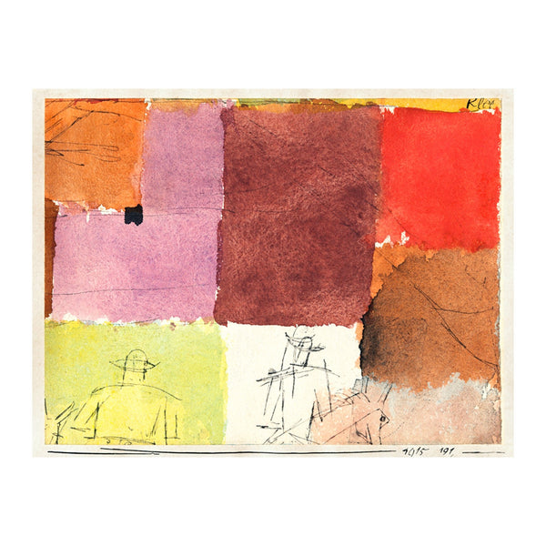 Paul Klee Composition with Figures - Poster