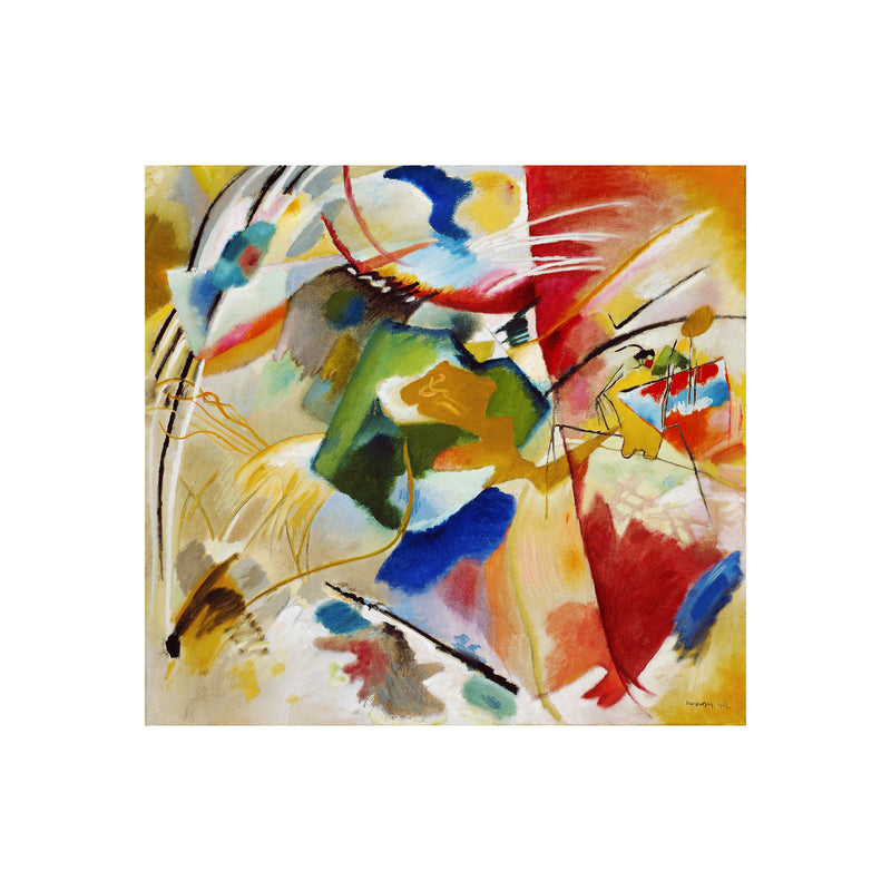 Wassily Kandinsky Painting with Green Center - Poster - Munde Home