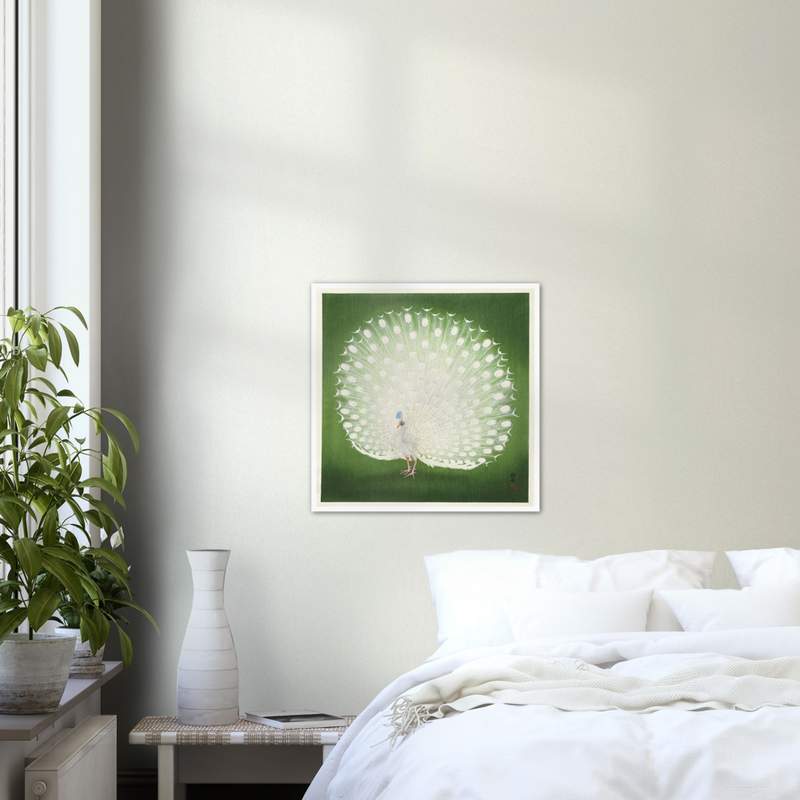 Ohara Koson Peacock - Poster