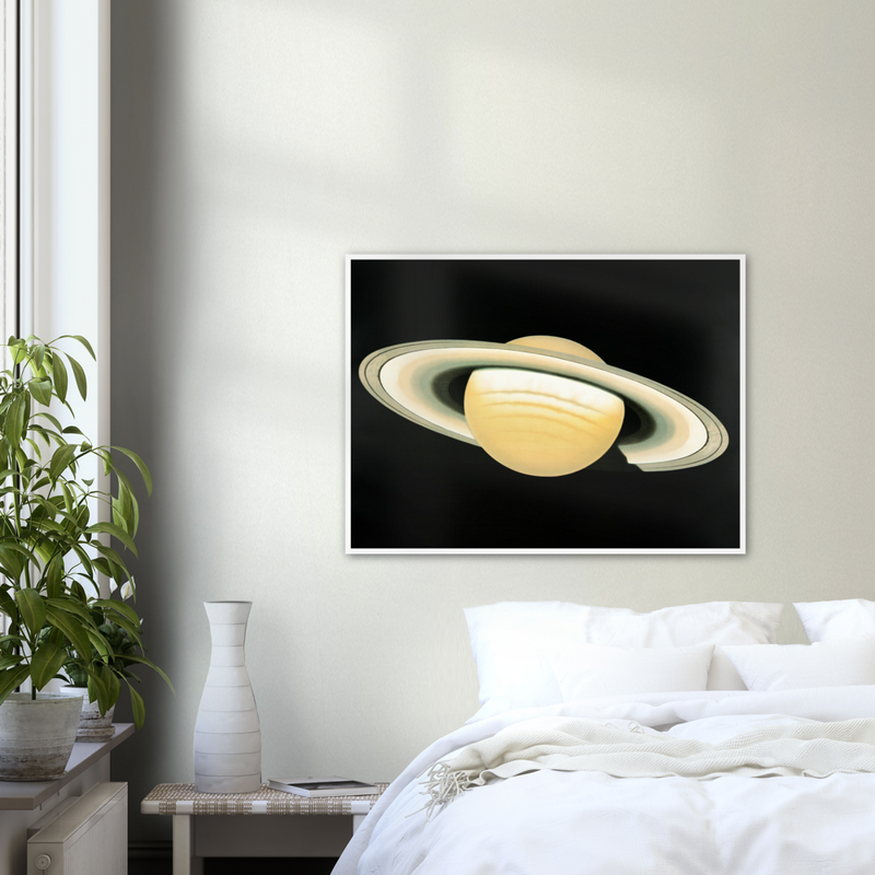 The Planet Saturn - Poster