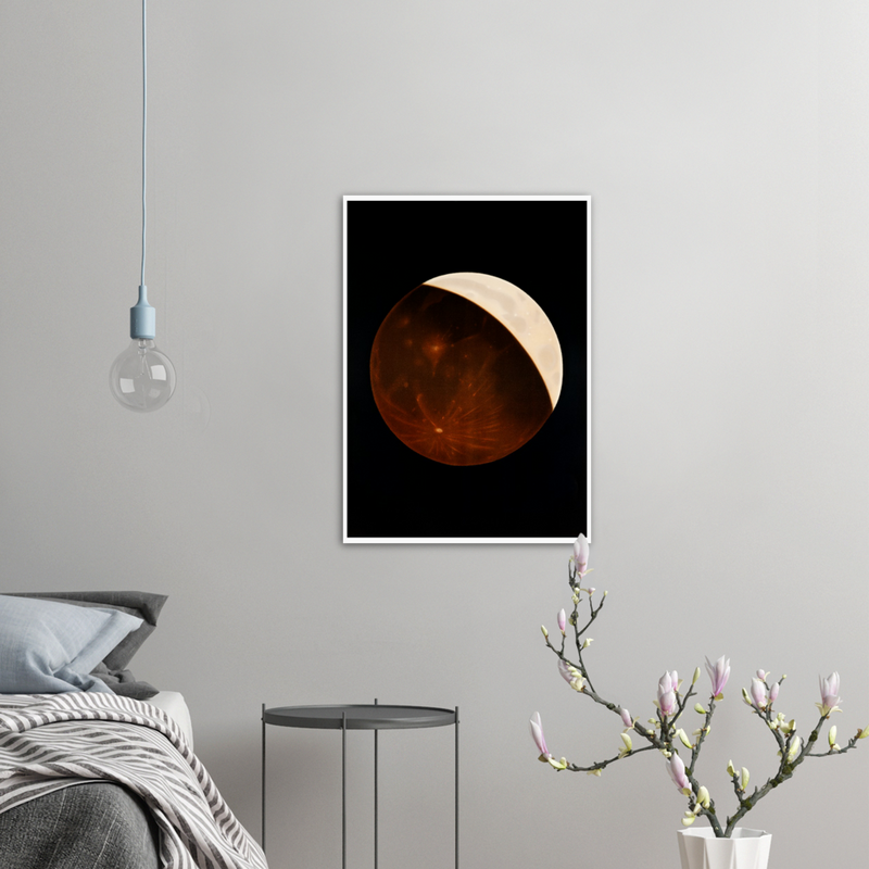 Partial Eclipse of The Moon - Poster