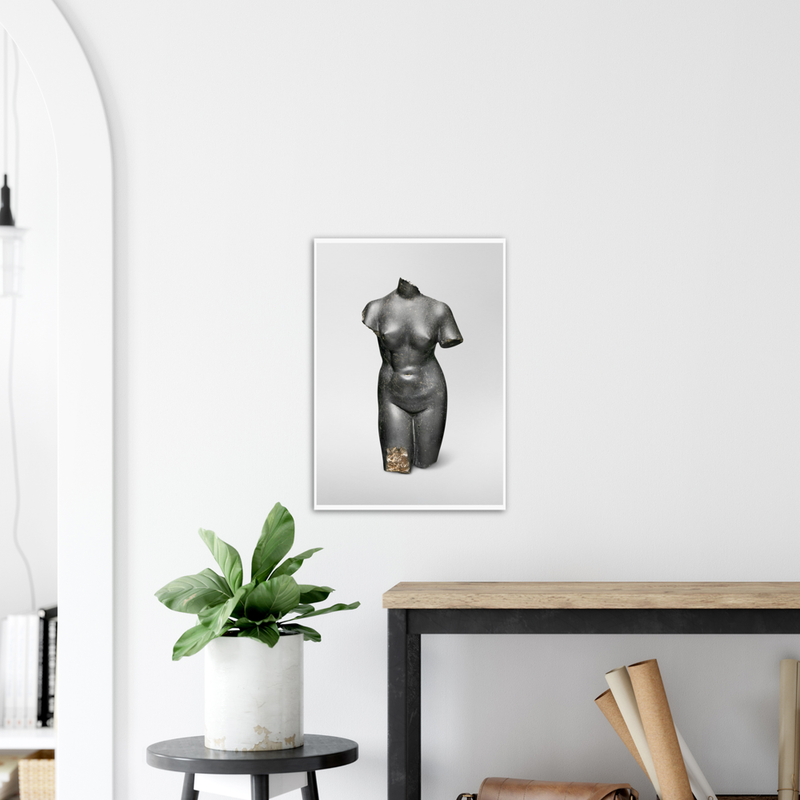 Basalt Statue of Aphrodite - Poster