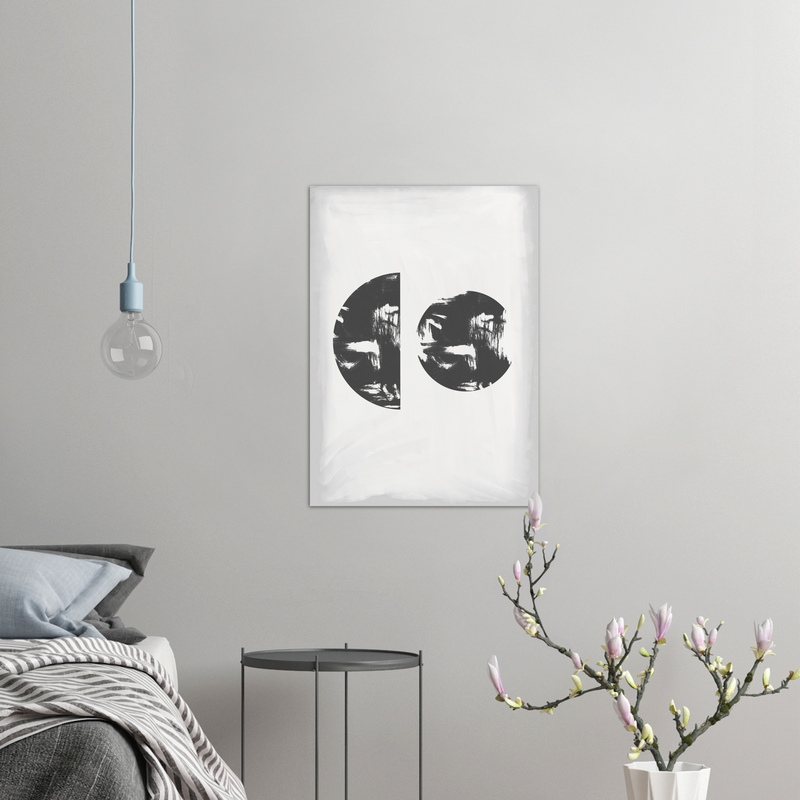 Abstract Shapes Graffito - Poster - Munde Home