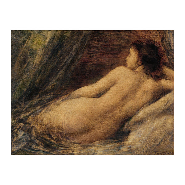 Henri Fantin-Latour Reclining Nude - Poster
