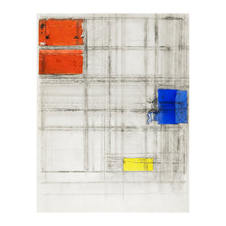 Piet Mondrian Study for a Composition - Poster